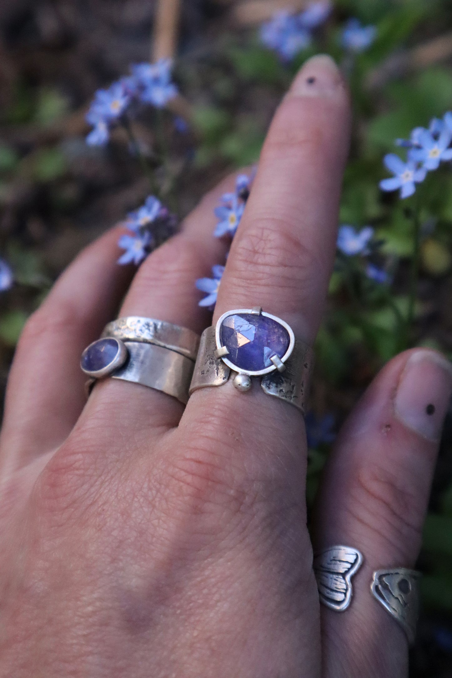 Forget Me Not Prong Band // Fits 7.5