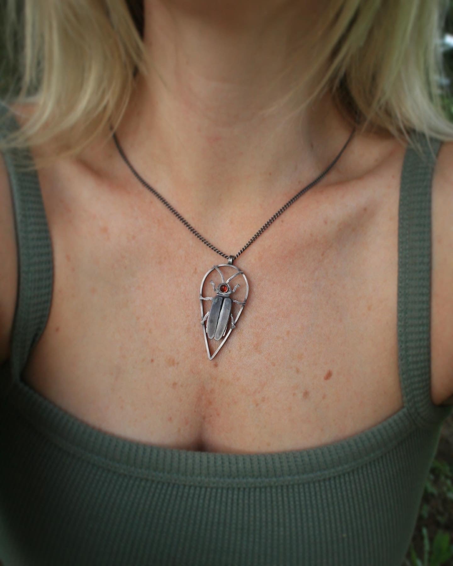 Lightning Bug Necklace