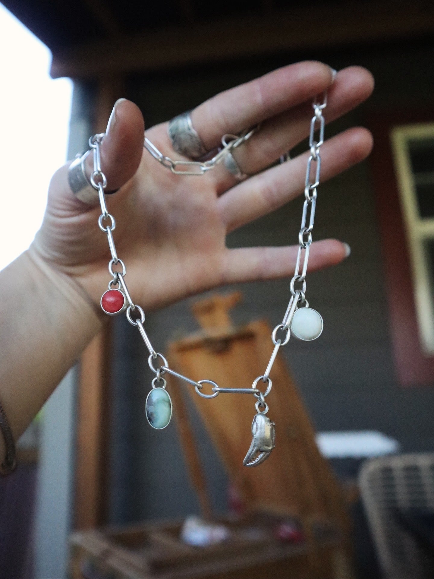 Salty Sea Charm Necklace