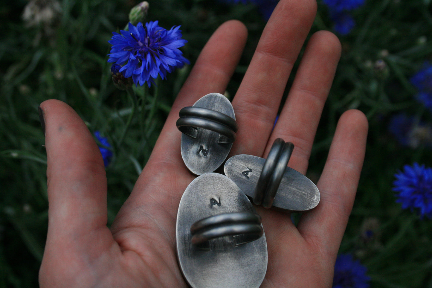 Pilot Mountain Turquoise Rings