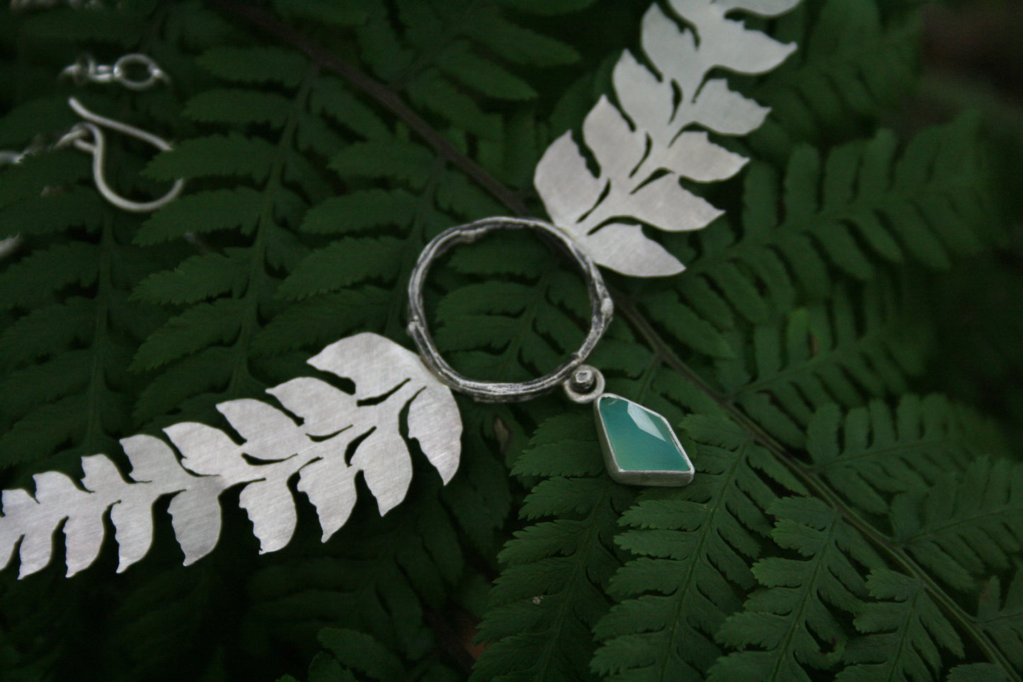 Unfurling Fern + Chrysoprase