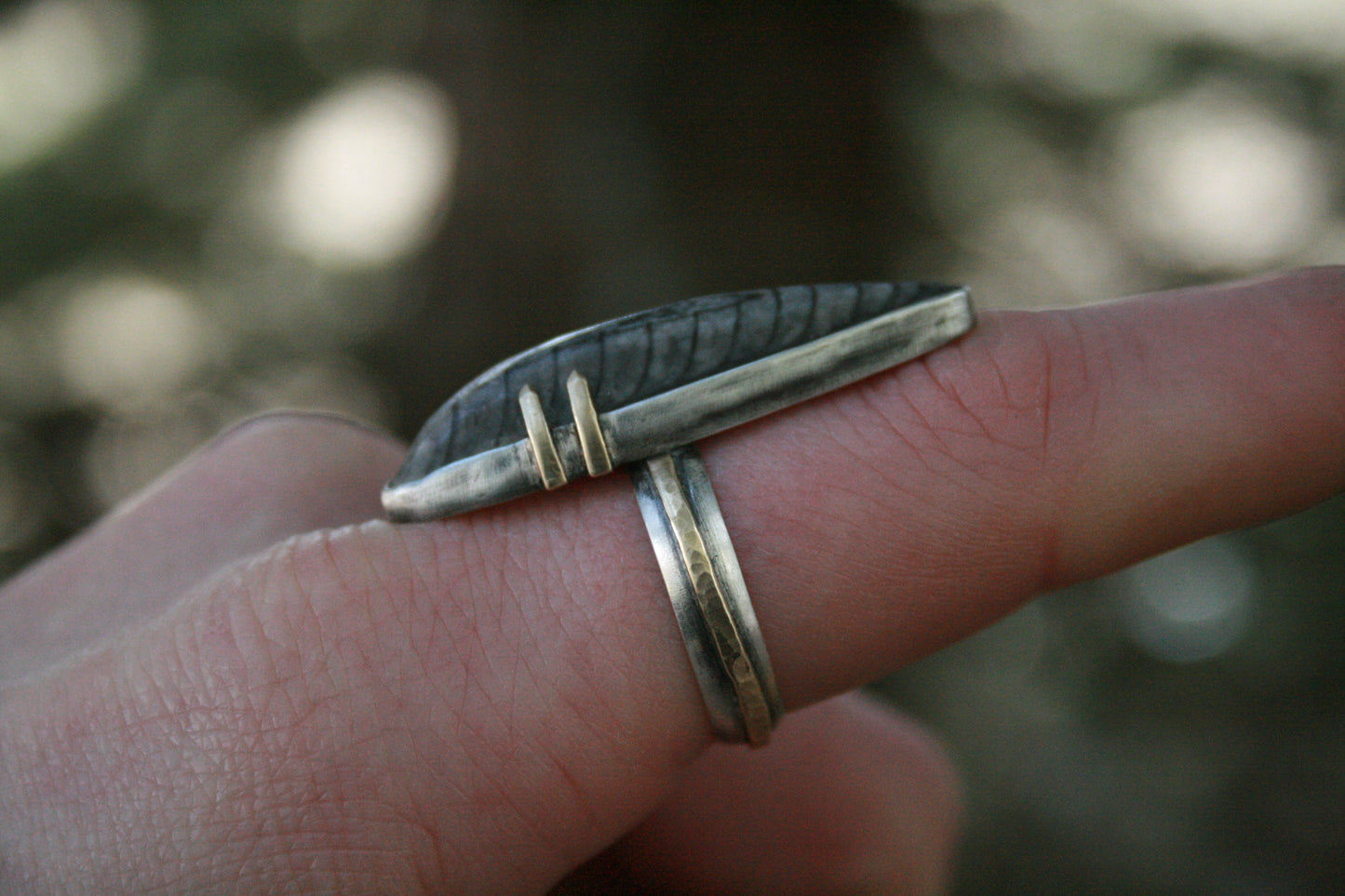 Orthoceras Ring // Size 7.75-8