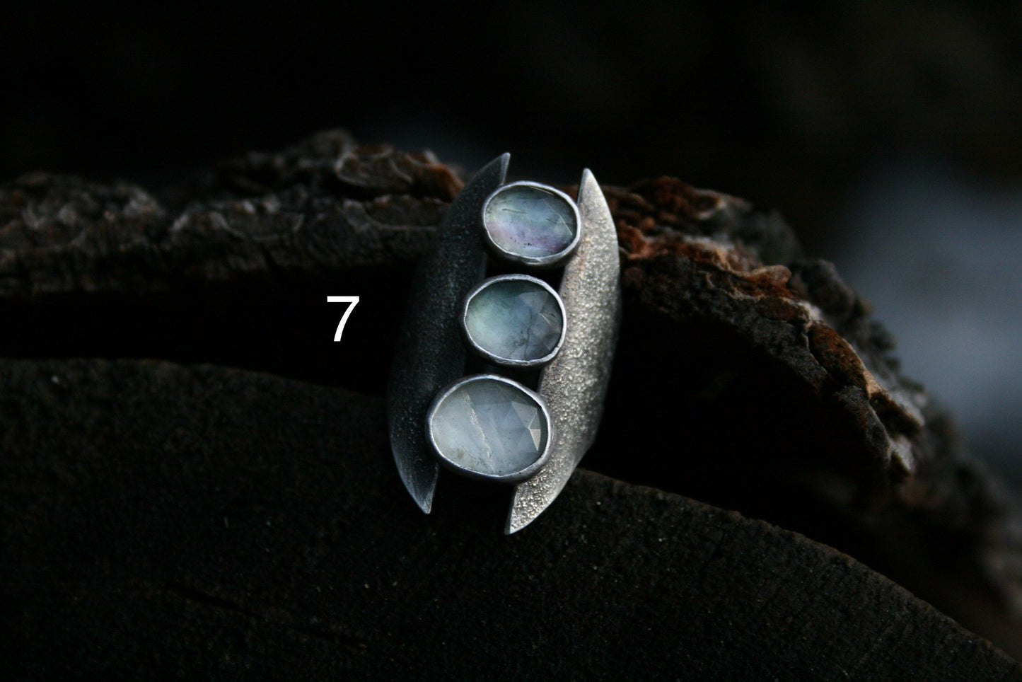 Fluorite Shield Rings