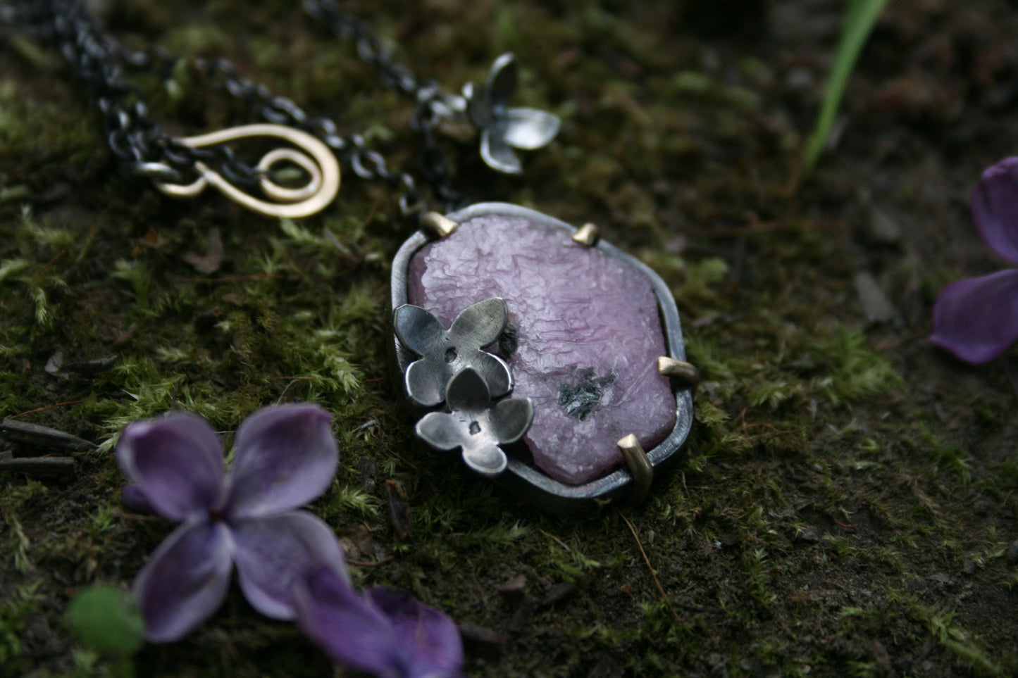 Large Ruby + Lilac