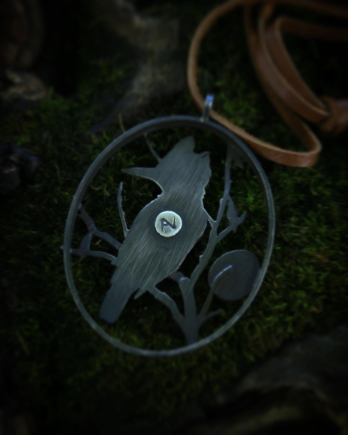 Belted Kingfisher Necklace