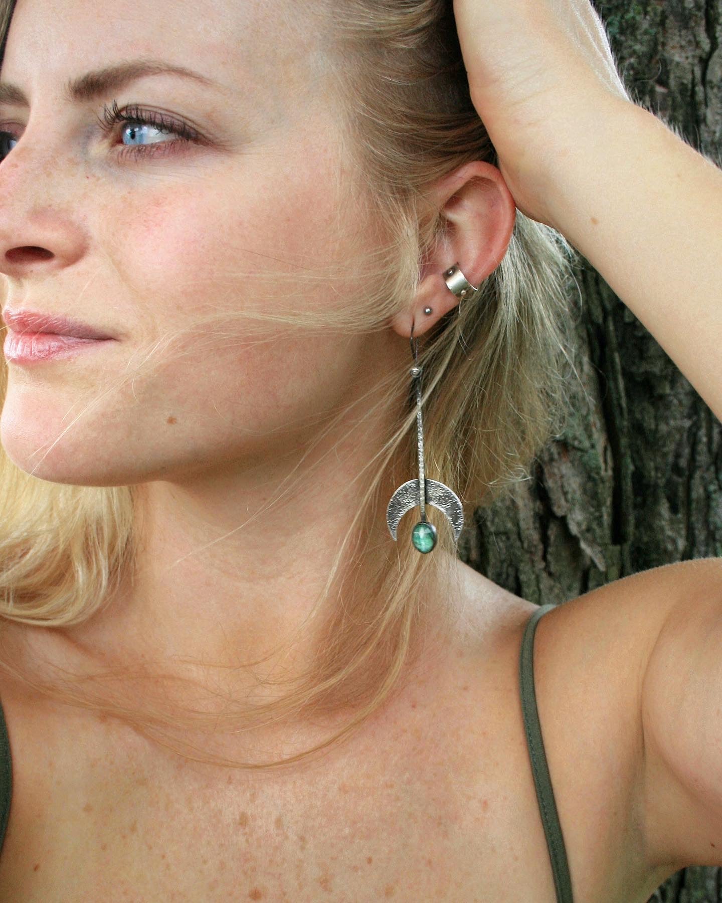 Siren Shield Earrings