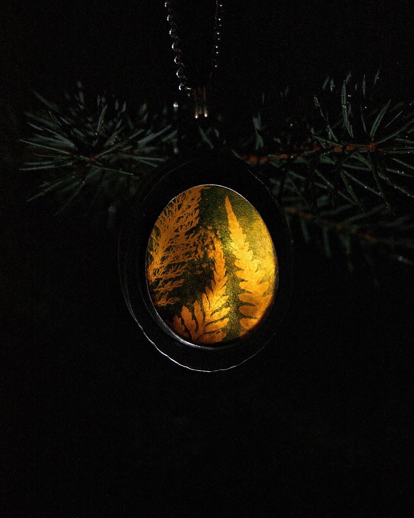 Botanical Lantern Necklace