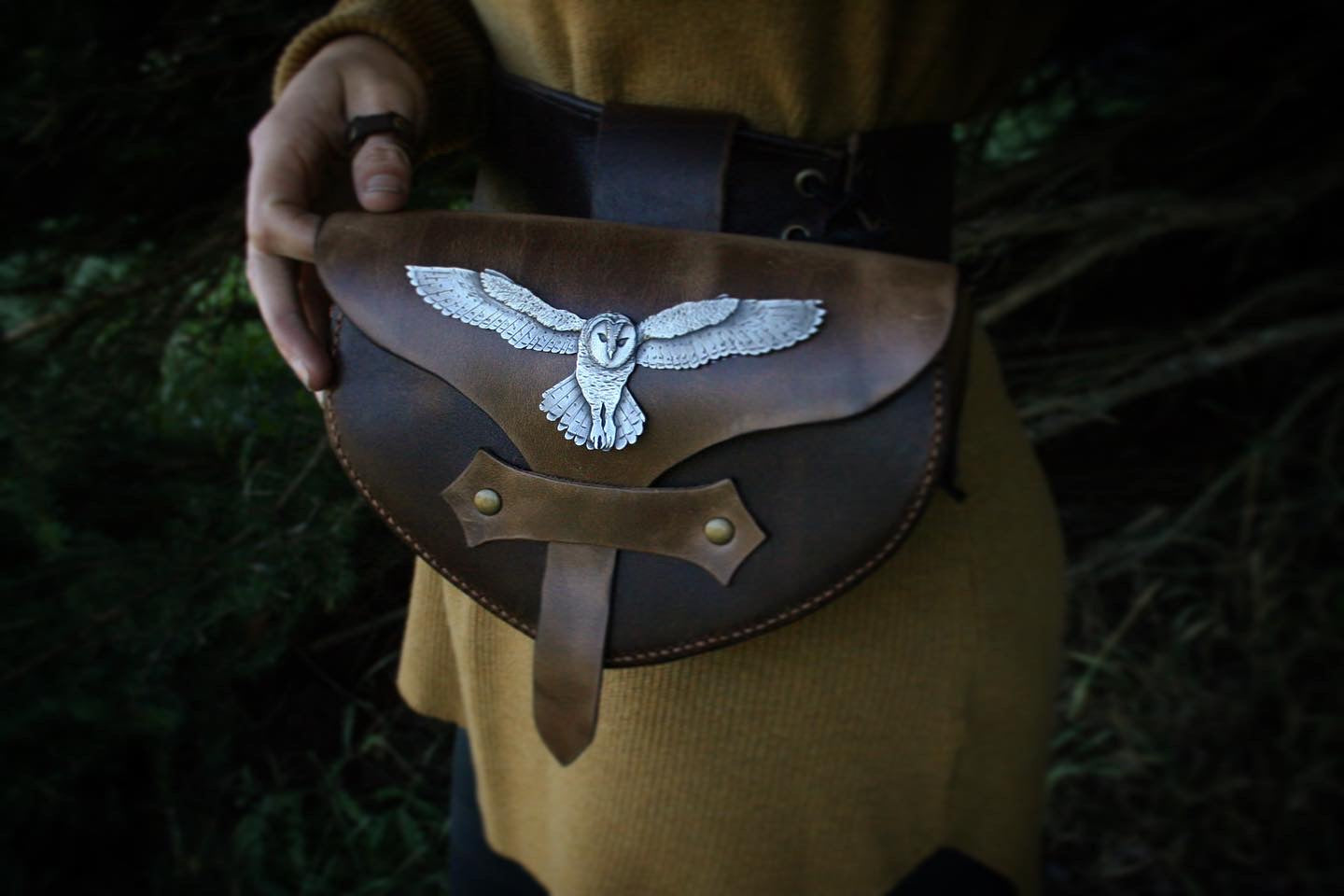 Barn Owl Belt Bag
