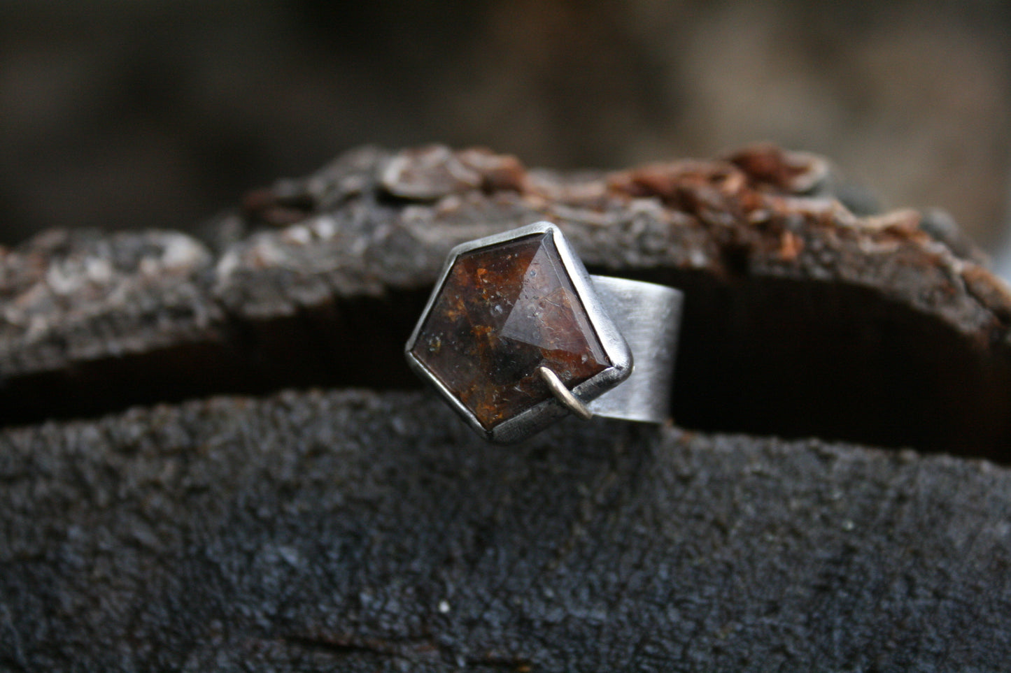 Sapphire Ring // Fits size 6