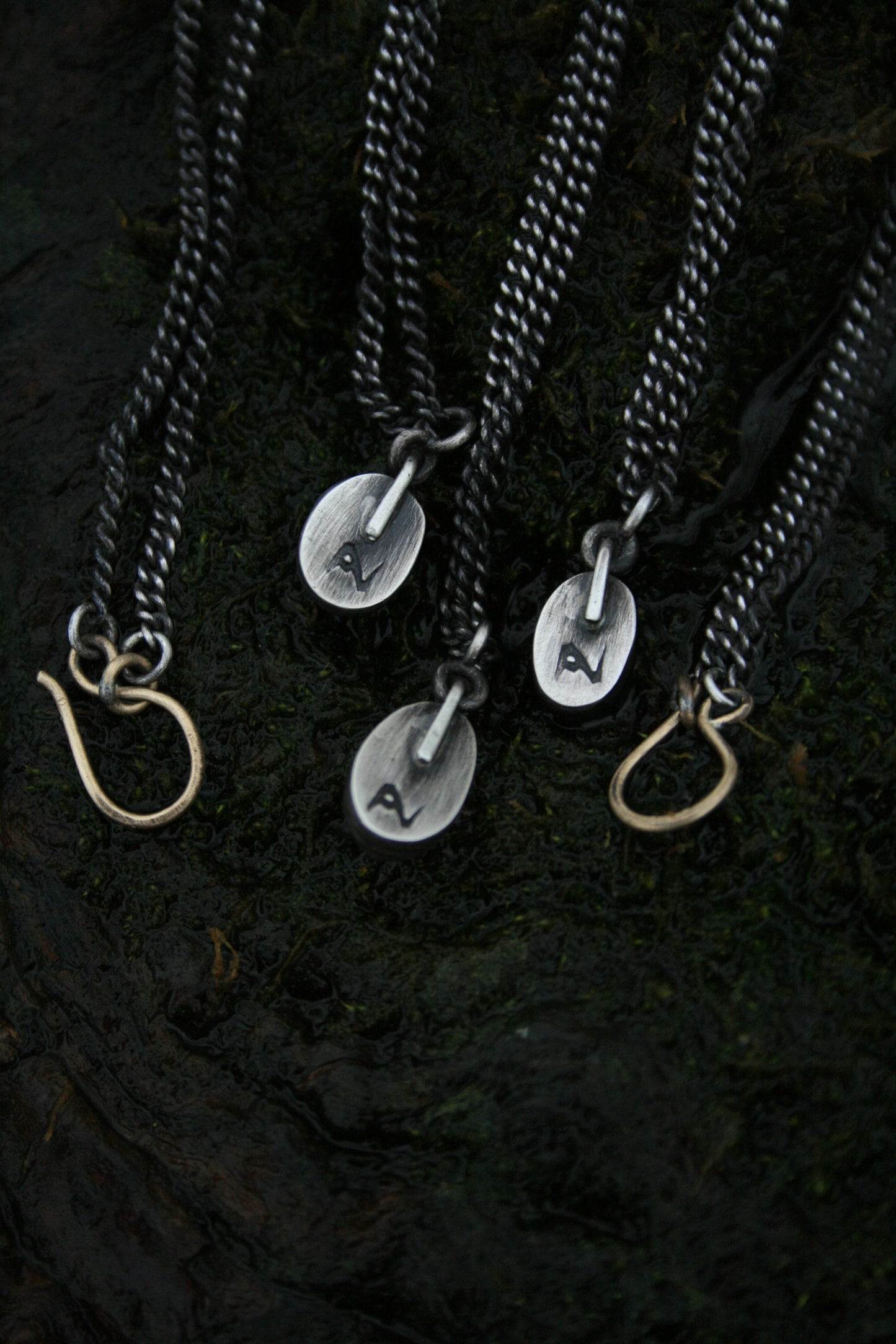 Aquamarine Drop Necklaces