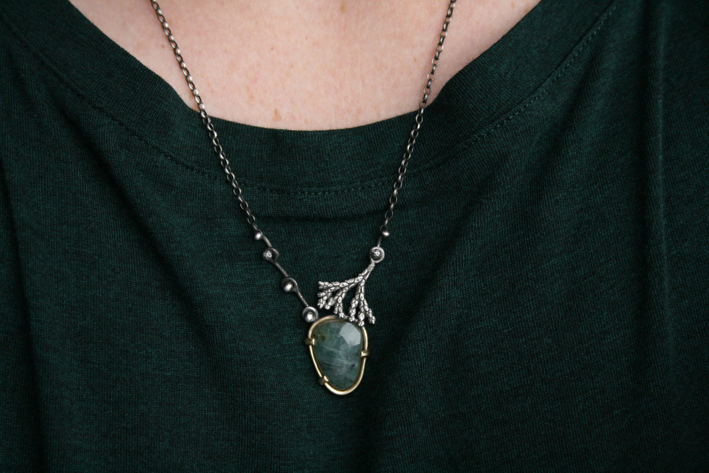 20” Emerald Forest Necklace