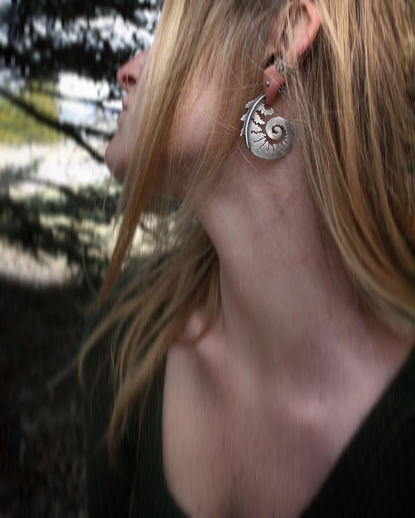 Fiddlehead Fern Hoops