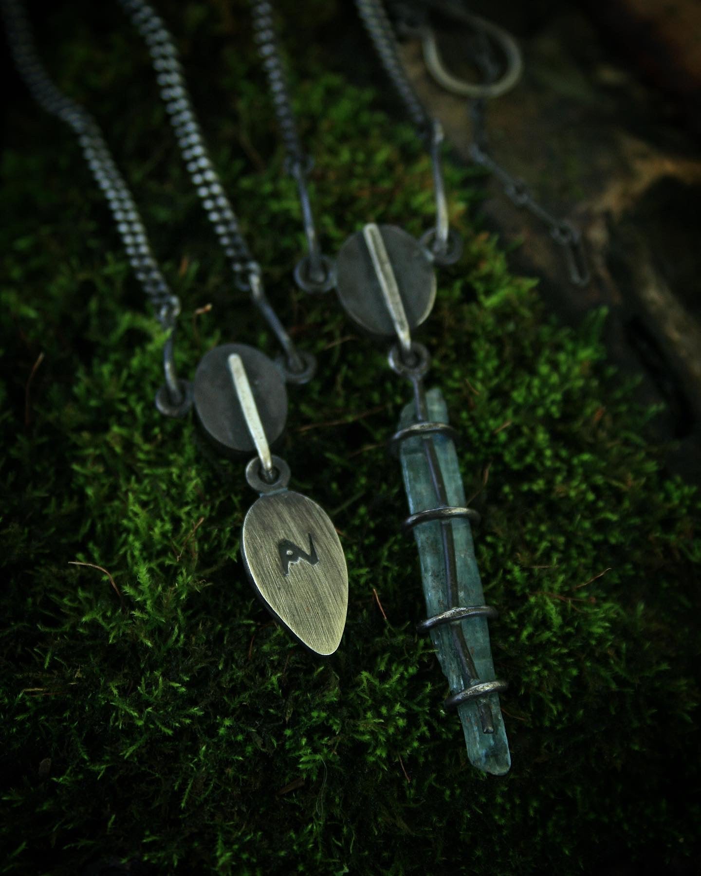 Double Stone Necklaces