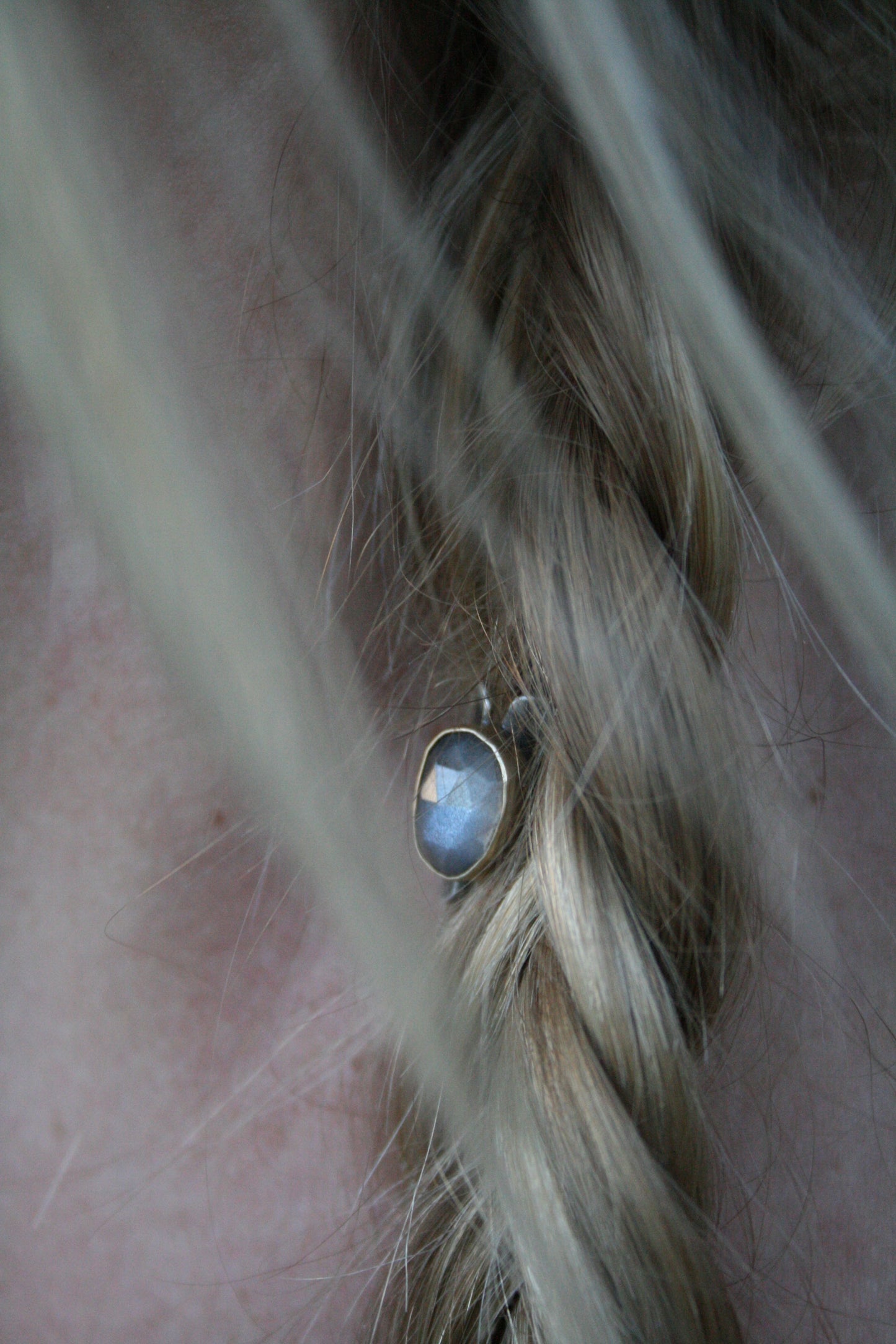Moonstone Hair Bead