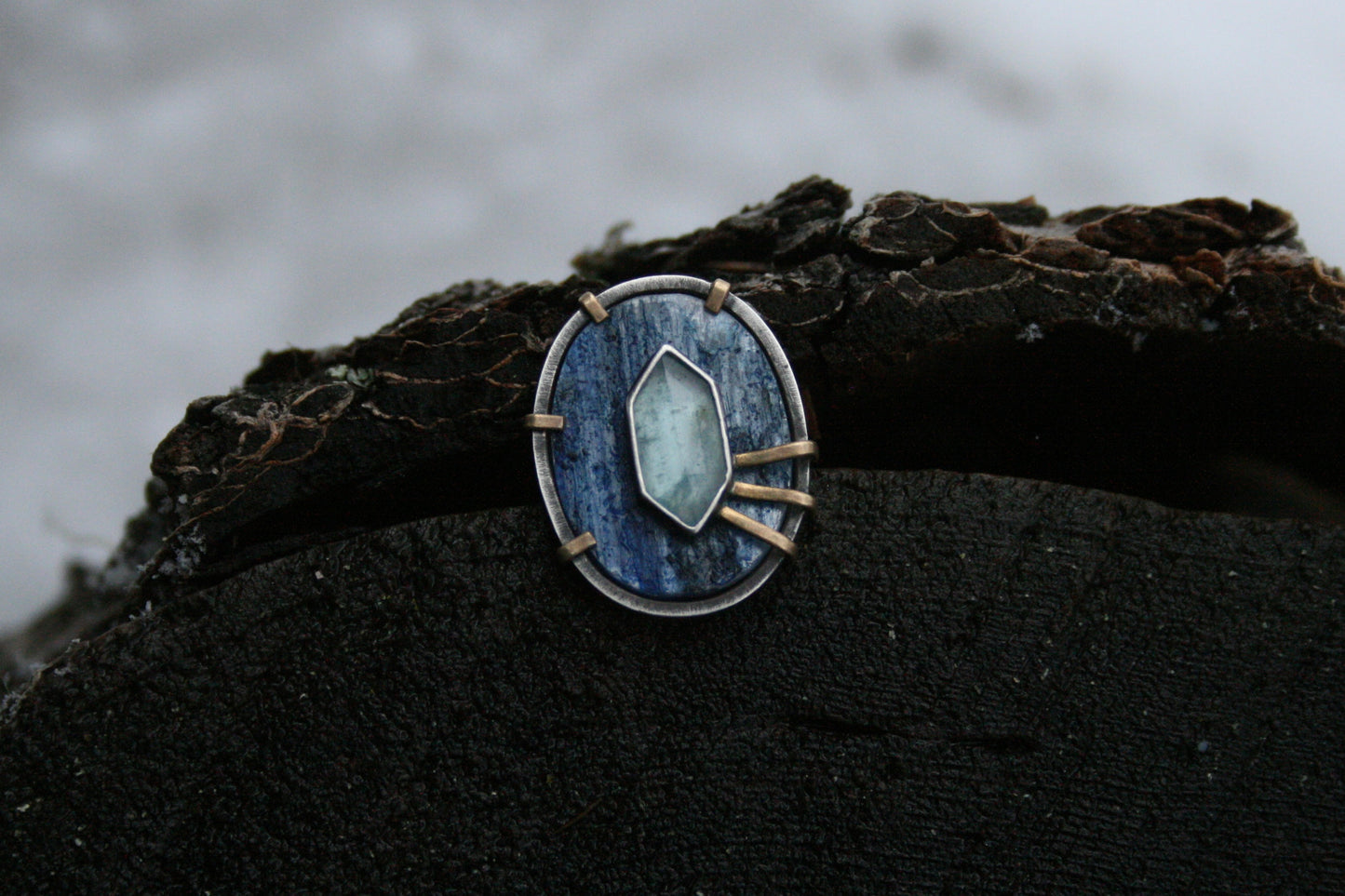 Kyanite + Aquamarine // Size 6