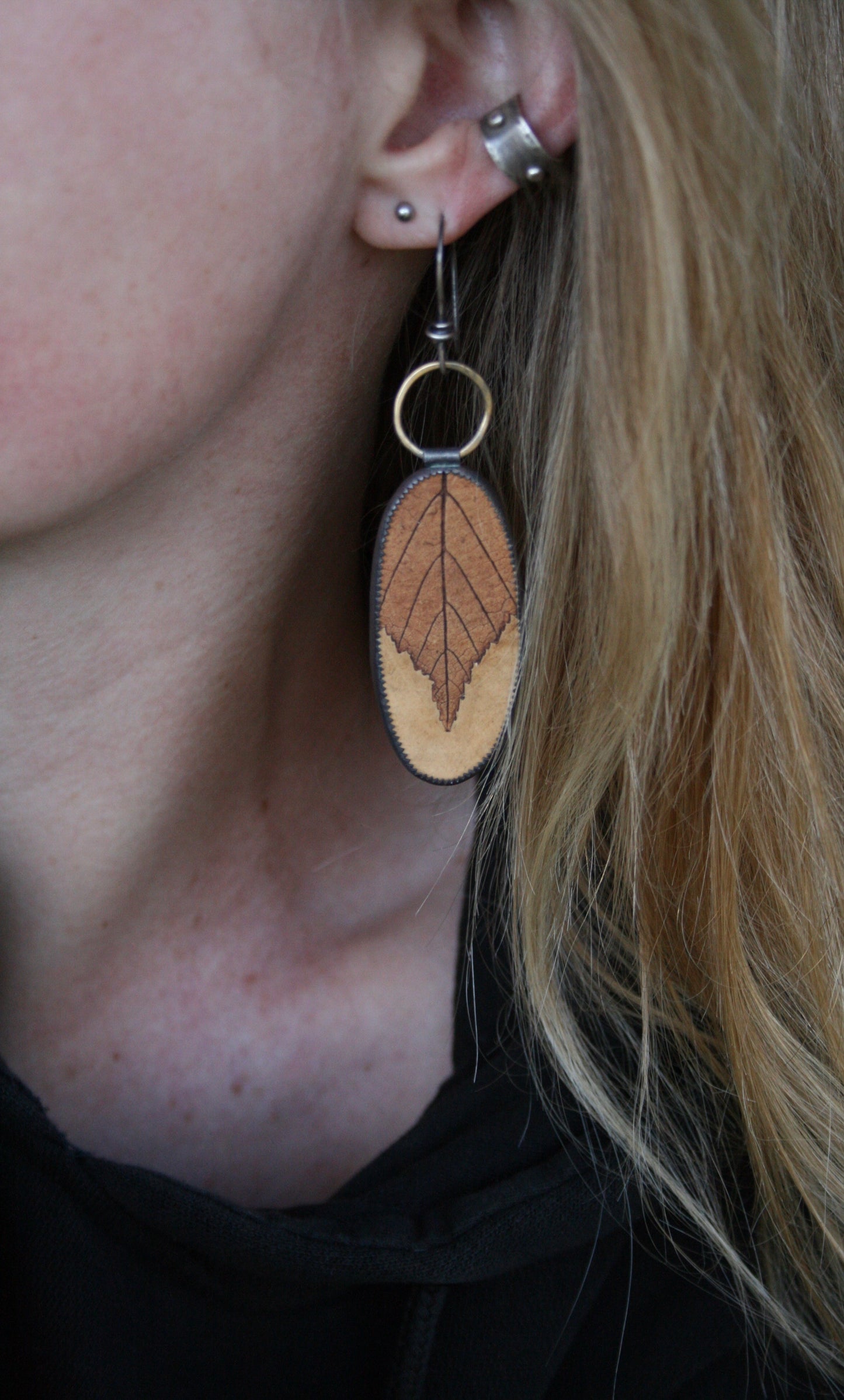 Birch Leaf Earrings