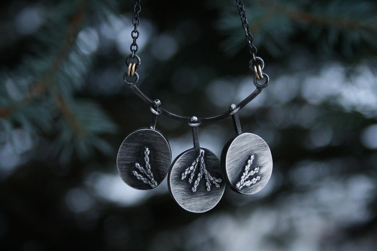 Golden Hills Turquoise + Cedar Necklace