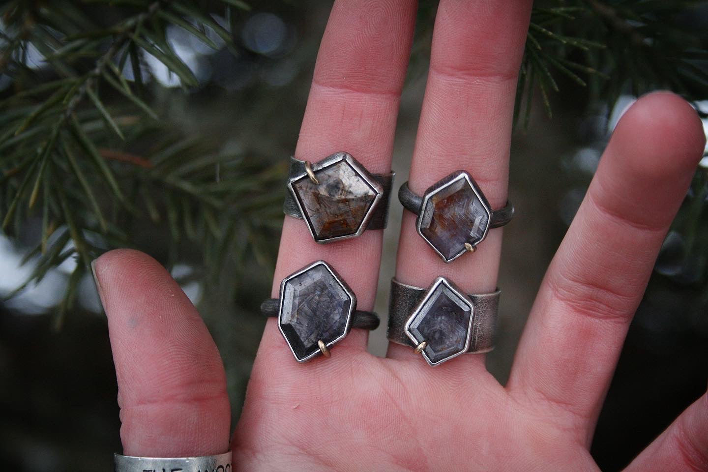 Sapphire Ring // Fits size 6