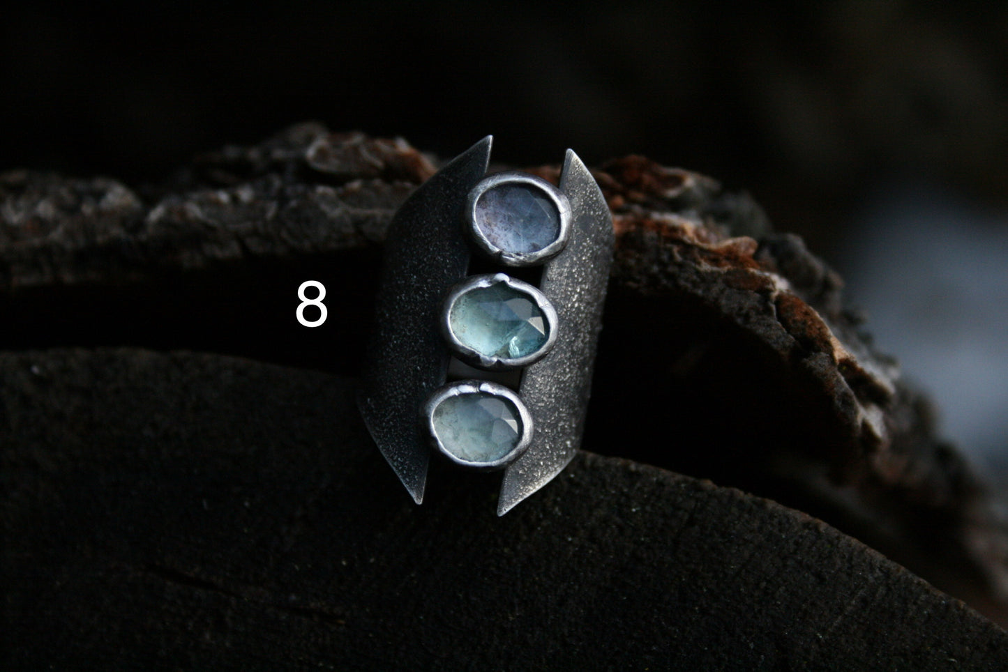 Fluorite Shield Rings