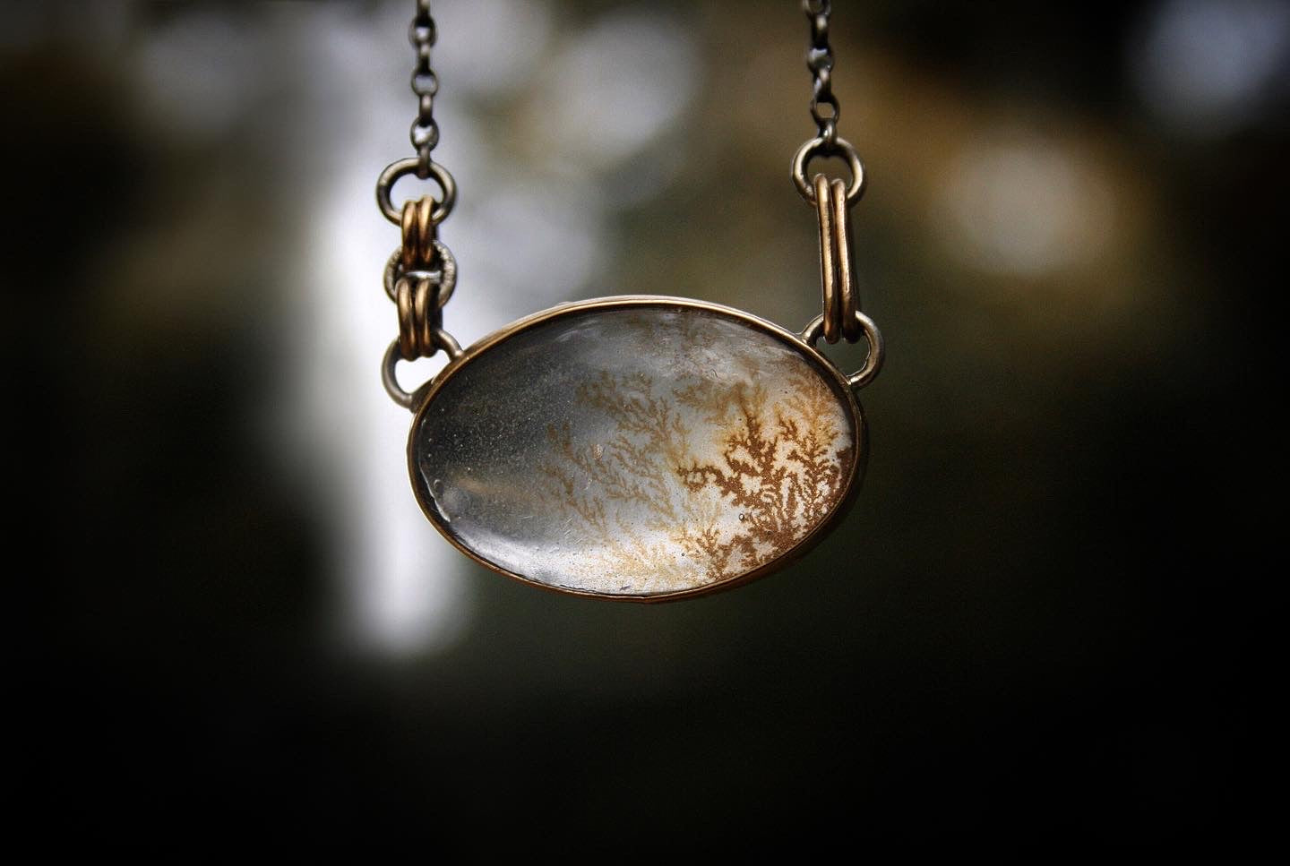 Dendritic Agate Necklace