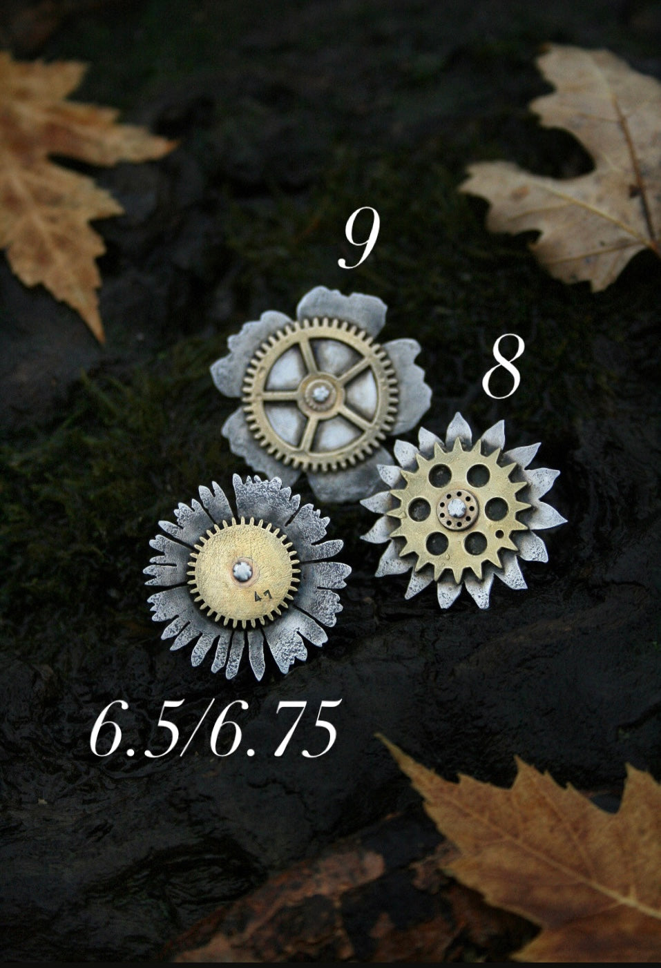 Time & Flowers Rings