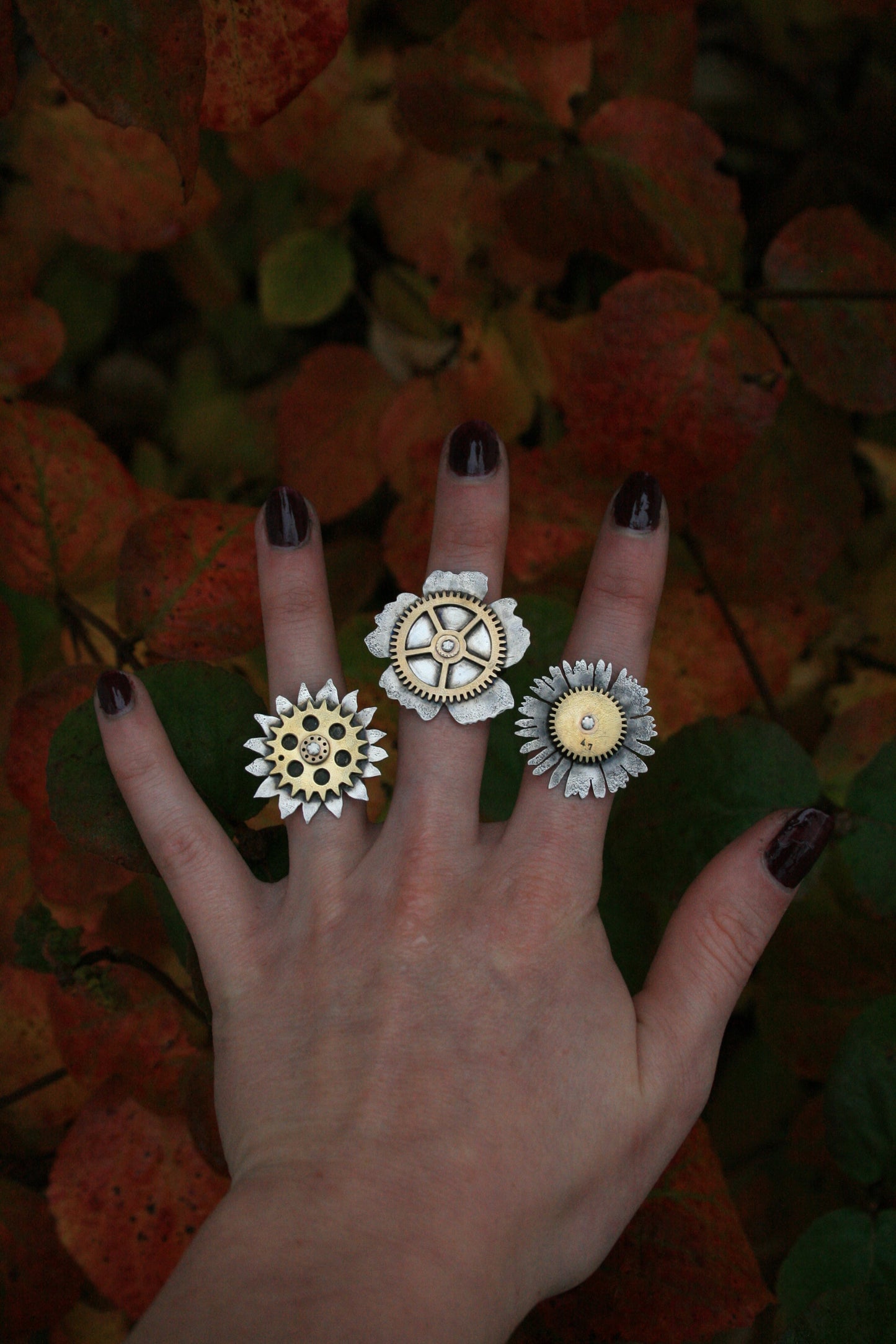 Time & Flowers Rings