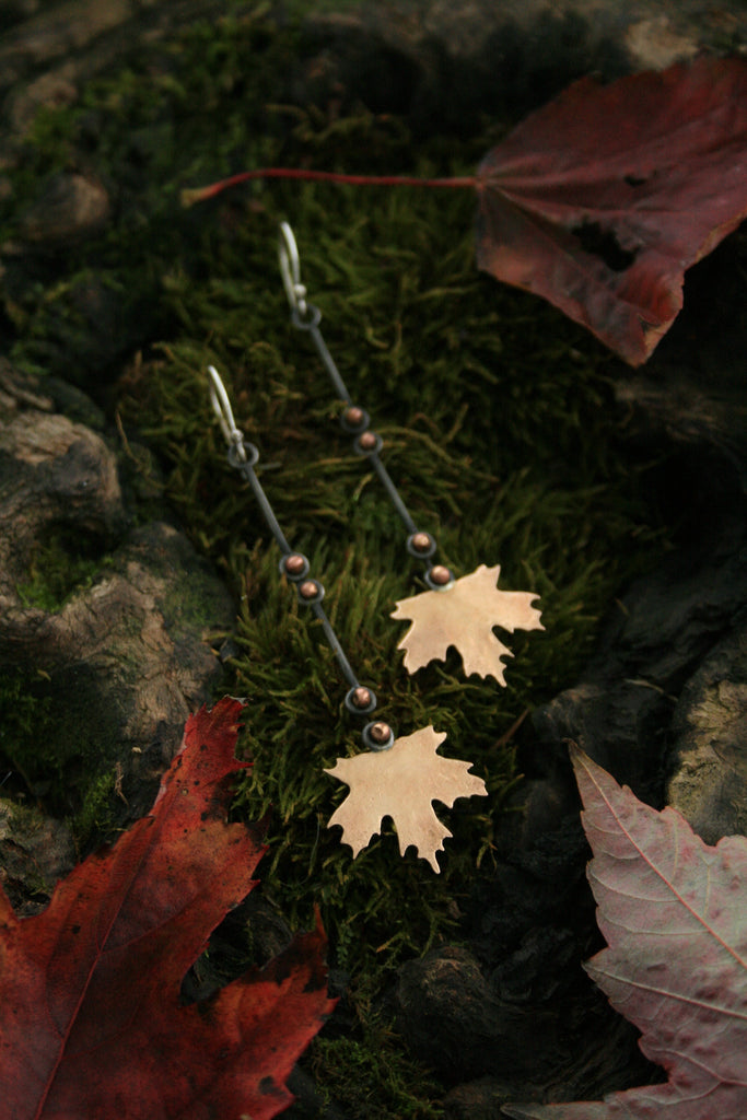 Sugar Maple Link Earrings