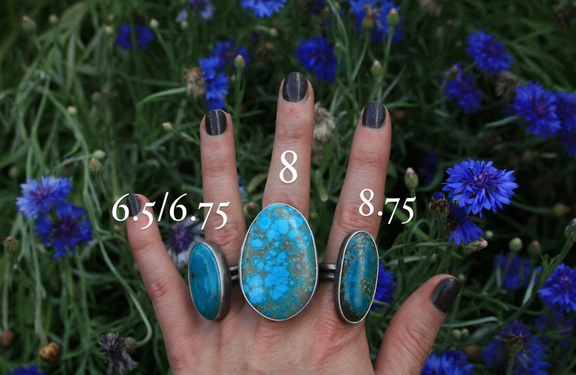 Pilot Mountain Turquoise Rings