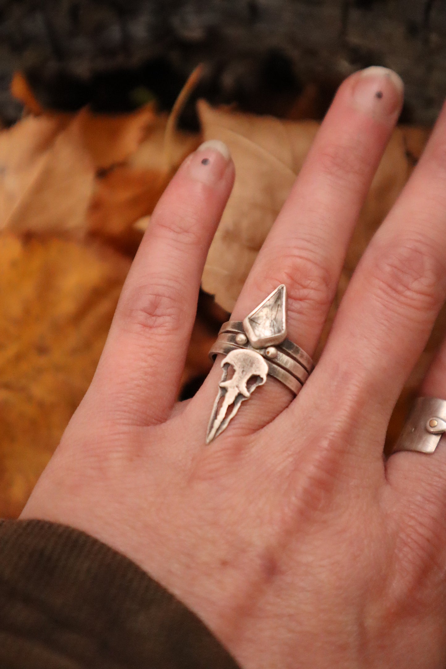 Raven + Quartz Set // Size 6