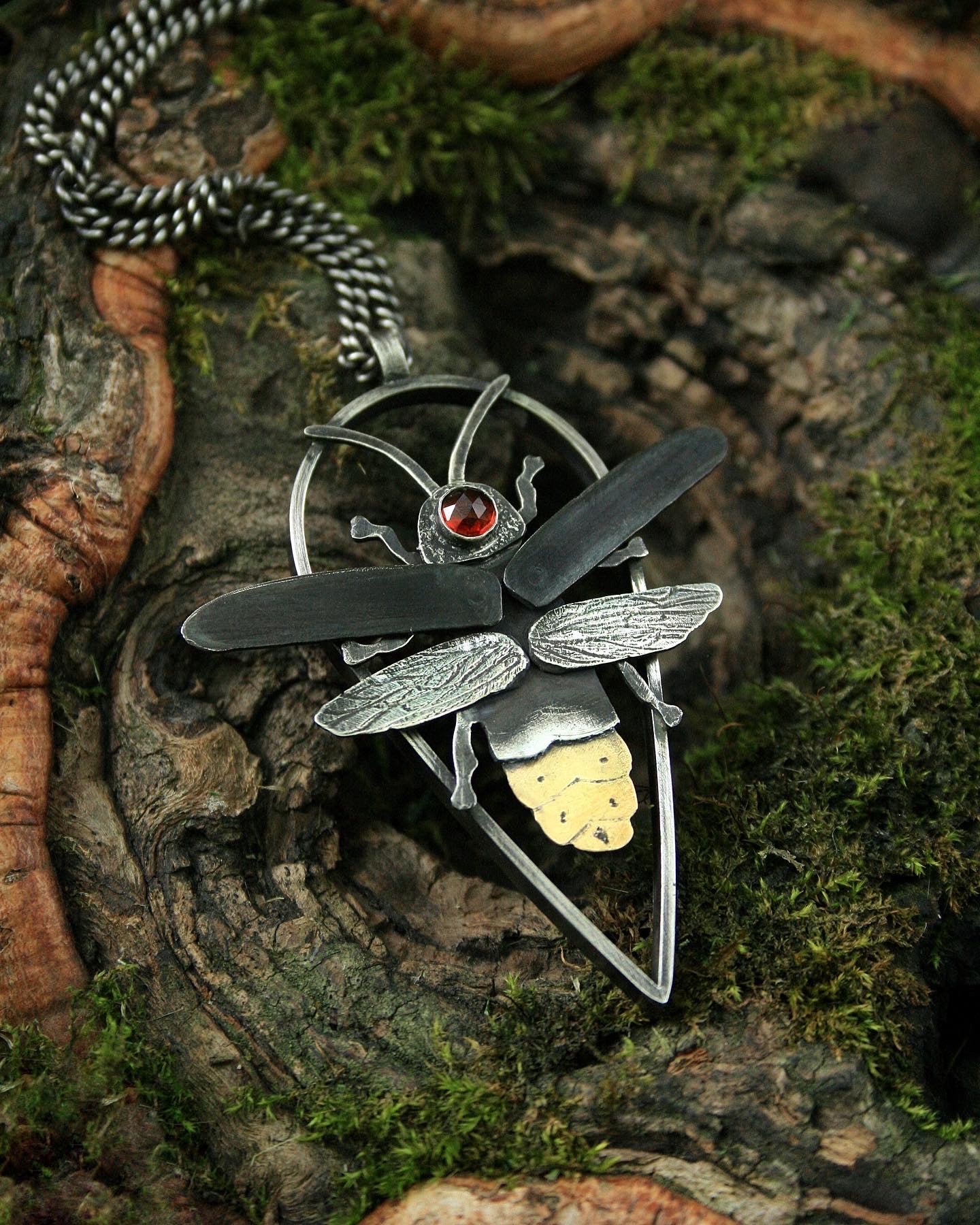 Lightning Bug Necklace