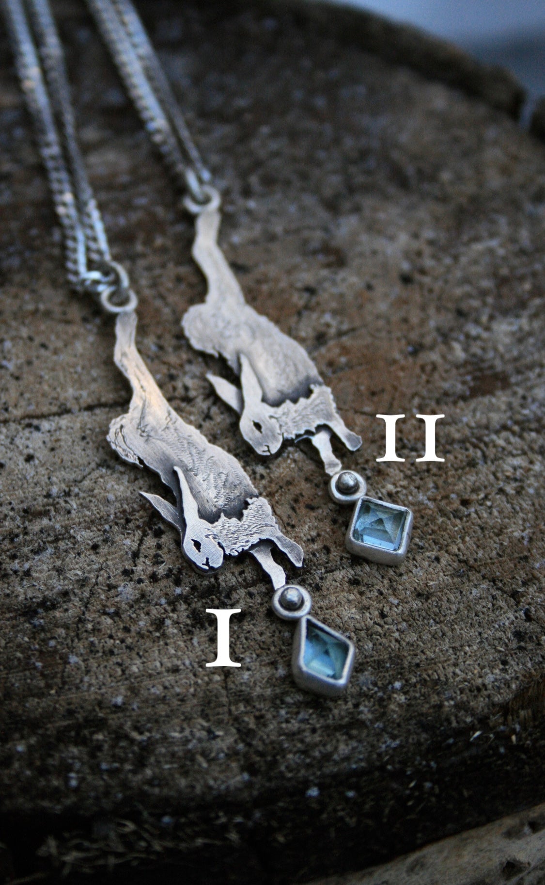 Snowshoe Hare Necklaces