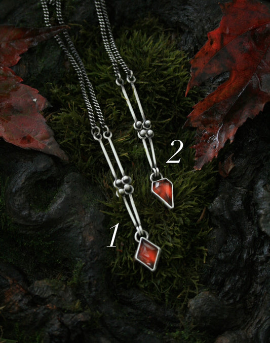 Hessonite Garnet Necklaces 2
