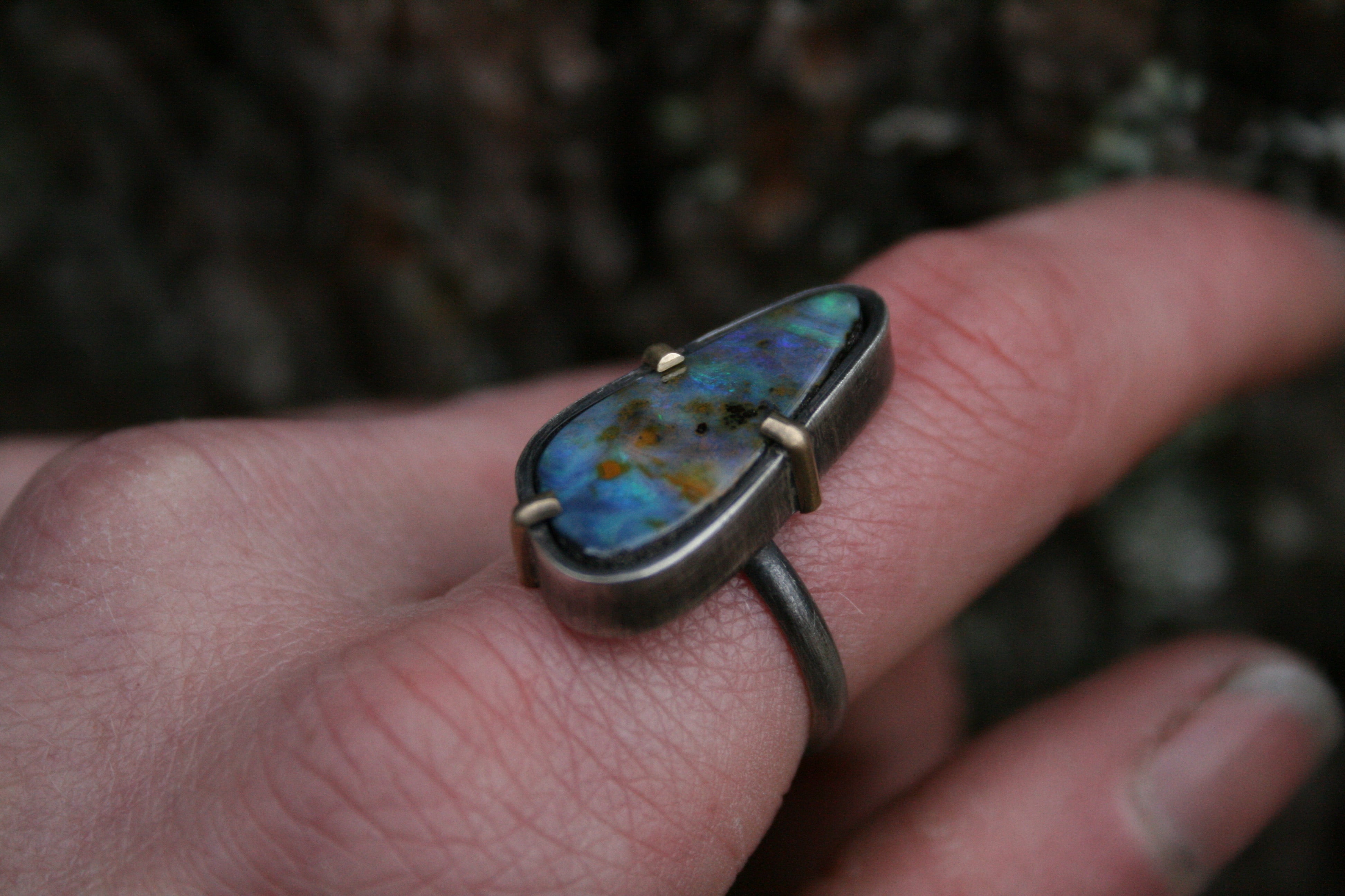 Boulder Opal // Size 7