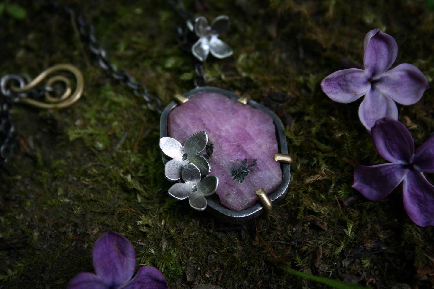 Large Ruby + Lilac