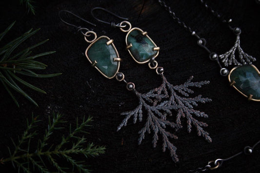 Emerald Forest Earrings