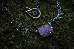 Ruby + Cedar Necklace