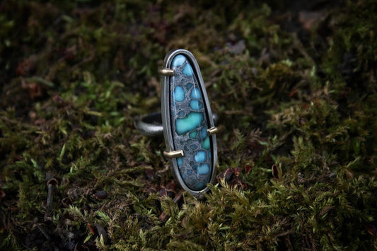 High Grade Calypso Ring // Size 6.75