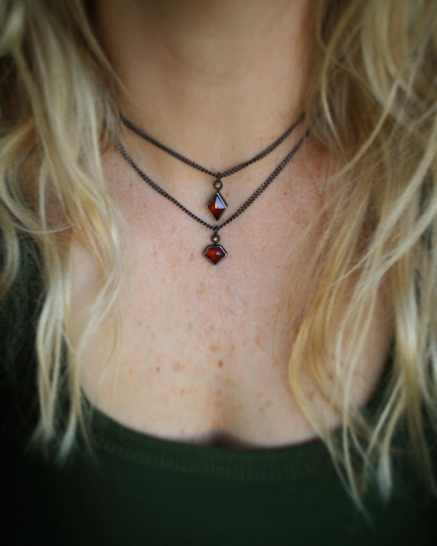 Garnet Necklaces