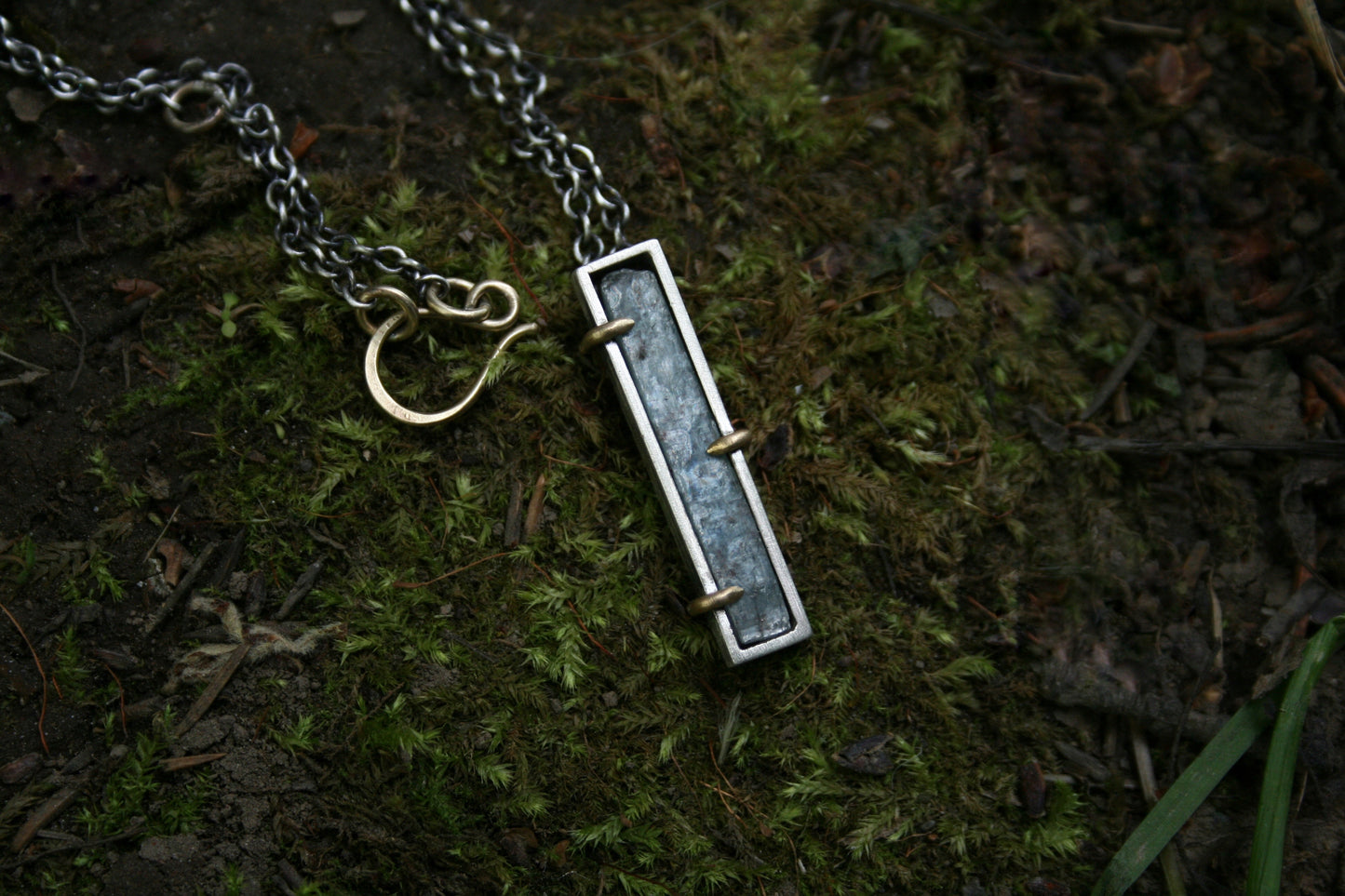 Raw Kyanite Necklace