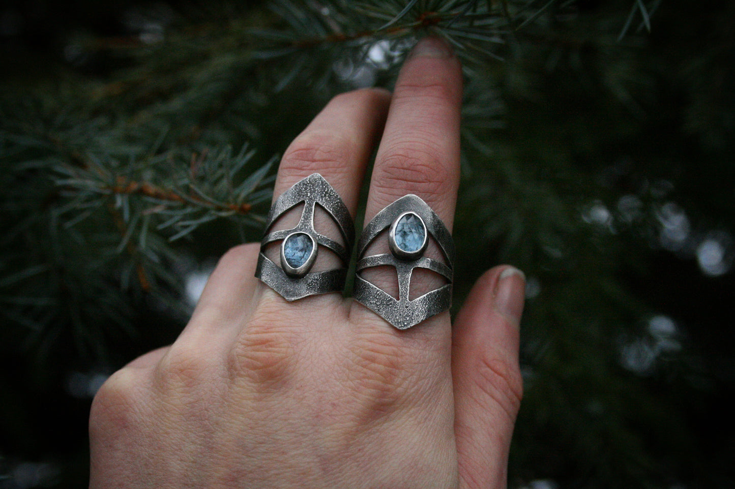 Aquamarine Armour Bands