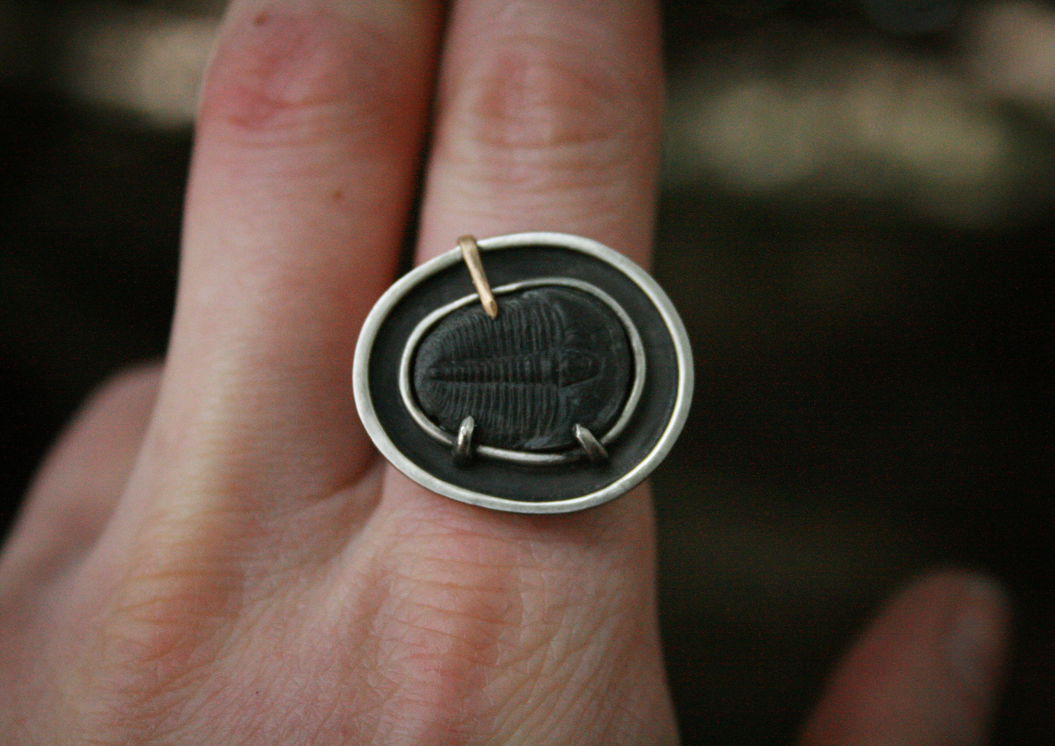 Trilobite Ring // Size 7.5