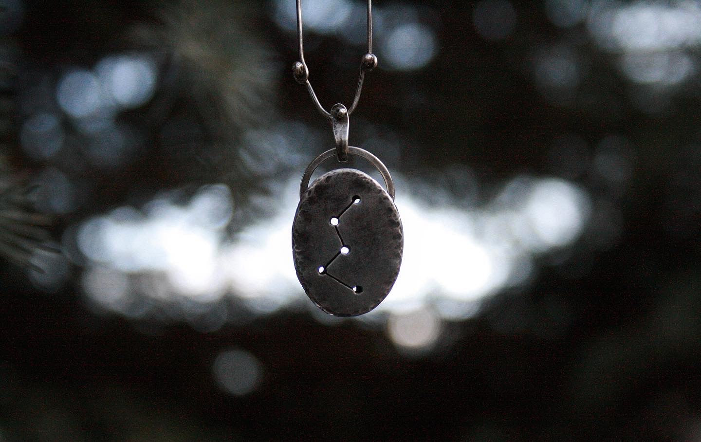 Spring Sky Necklace // Cassiopeia