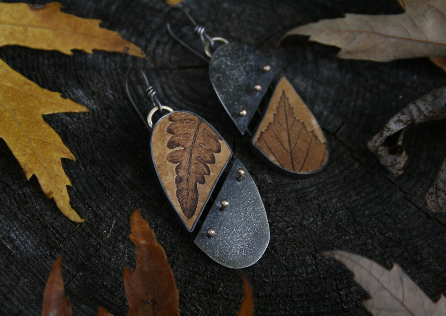 Fern + Birch Earrings