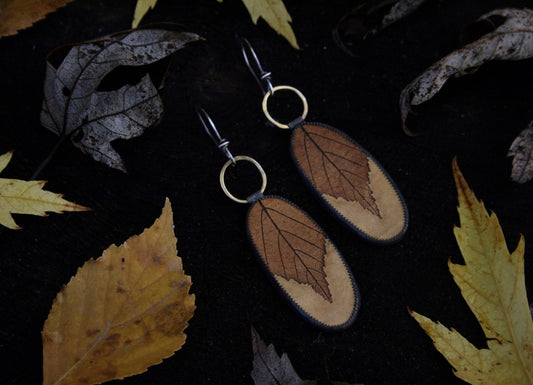 Birch Leaf Earrings