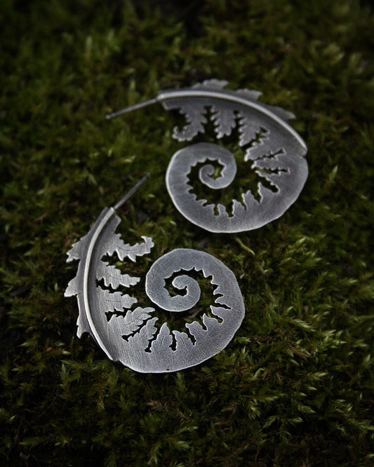 Fiddlehead Fern Hoops