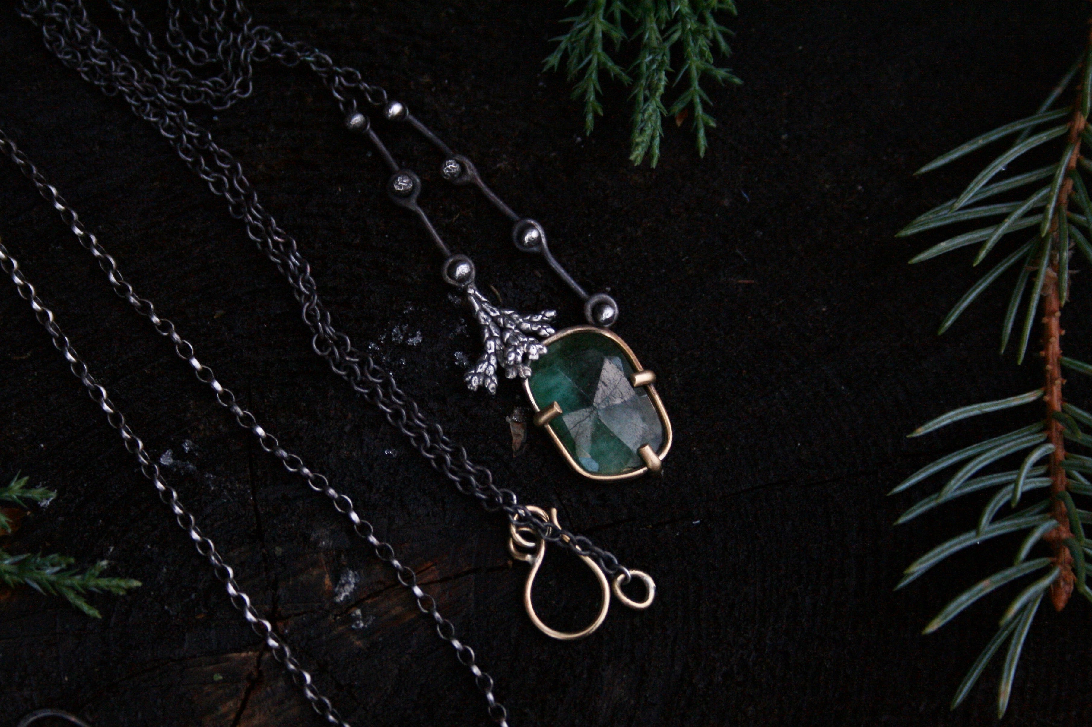 20” Emerald Forest Necklace