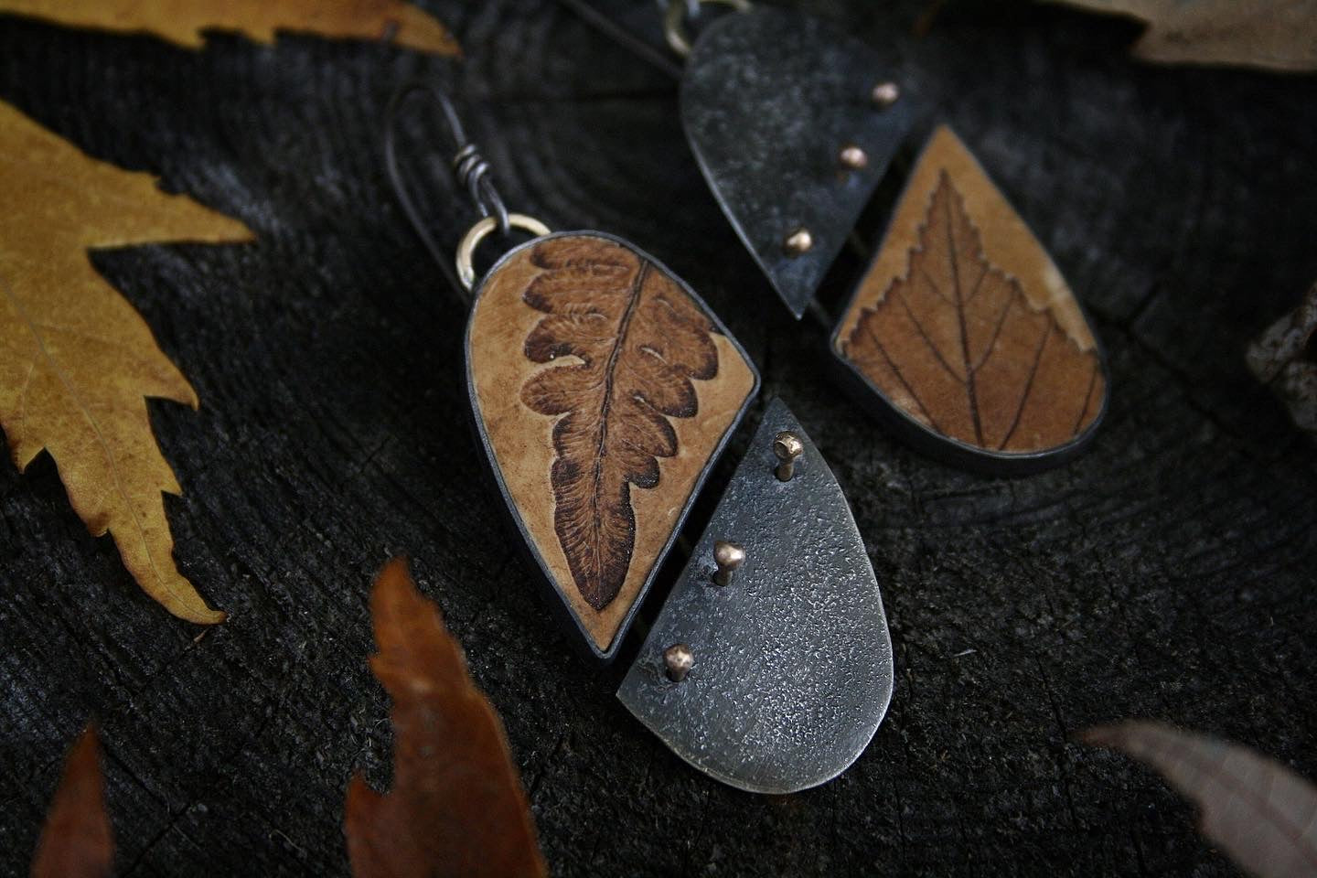 Fern + Birch Earrings