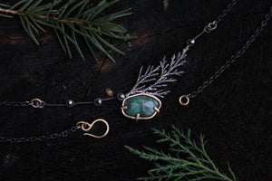16” Emerald Forest Necklace