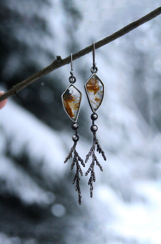 Ice & Earth Earrings